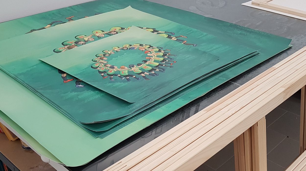 Leinwanddruck aus Flensburg von Freshdesign